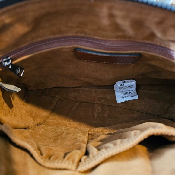 NWT PATRICIA NASH VALLATA Crossbody Bag PERUVIAN PAINTING FLORAL Leather Nazaire - Picture 8 of 8